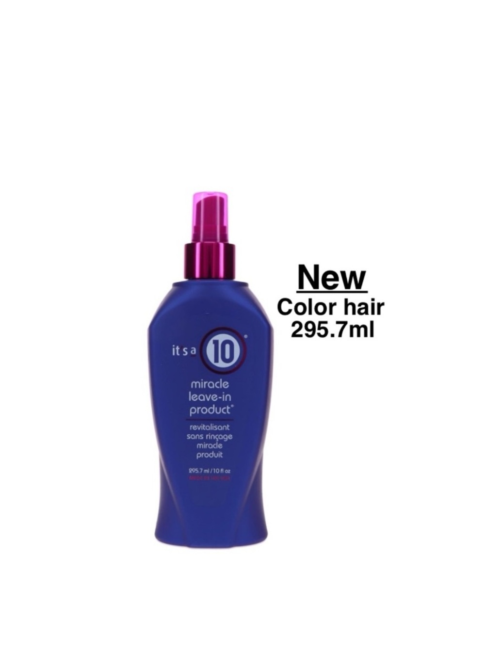 New It's a 10 Miracle Leave-In Product sealed 297.5ml /10oz⭐️⭐️⭐️⭐️
